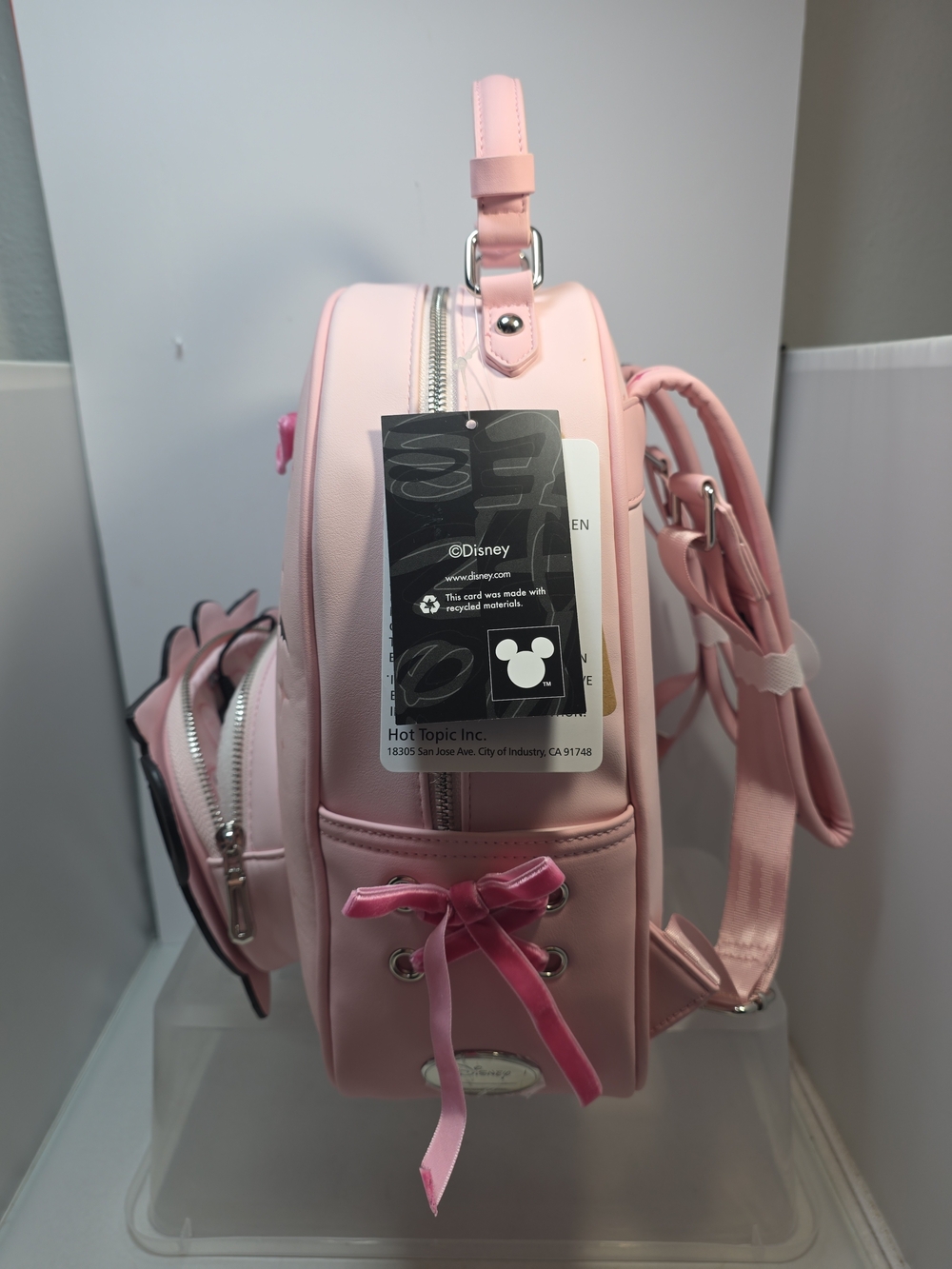 Disney The Aristocats Marie Witch Light Up Mini Backpack NWT - Picture 3 of 7